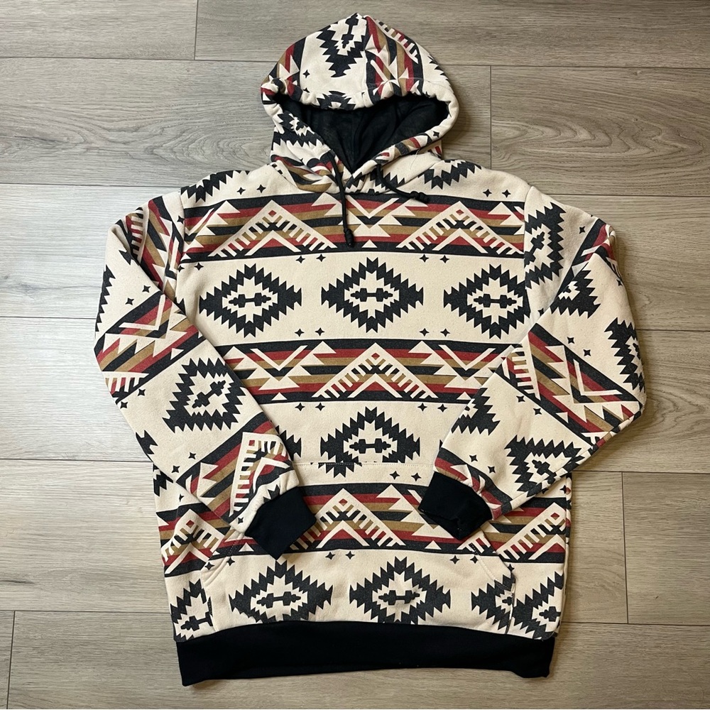 ORIGINAL DELUXE SUPPLY men’s medium fleece lined hoodie